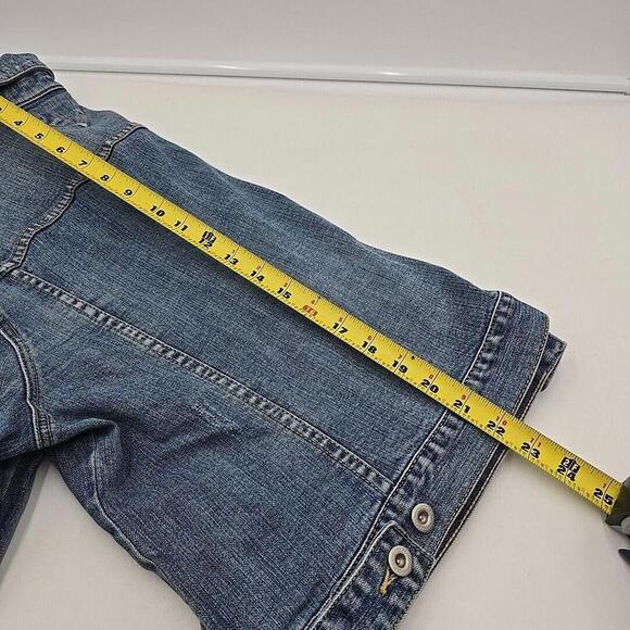 Tommy Hilfiger Classic VTG Trucker‎ Denim Jacket Y2K Blue XXL - Picture 13 of 14